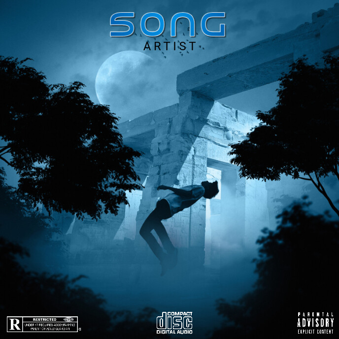 Alone song album cover Template | PosterMyWall