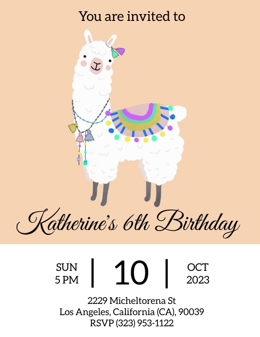 Happy Birthday Alpaca