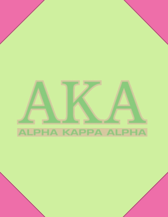 Copy of Alpha Kappa Alpha sorority background | PosterMyWall