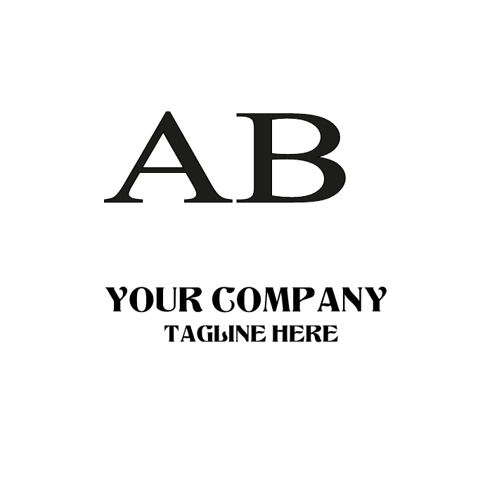 alphabet logo template