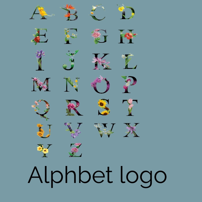 Alphbet Logo Template PosterMyWall