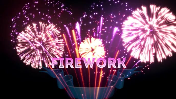 Copy of Amazing Firework | PosterMyWall