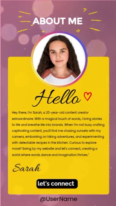 Copy of Amazing Personal Brand Introduction - Social Media | PosterMyWall