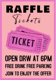 amazing raffle ticket template A2
