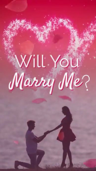 Amazing romantic will u marry me mobile size Status WhatsApp template