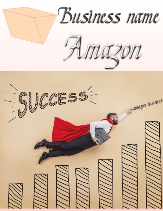 amazon (1) Flyer (US Letter) template