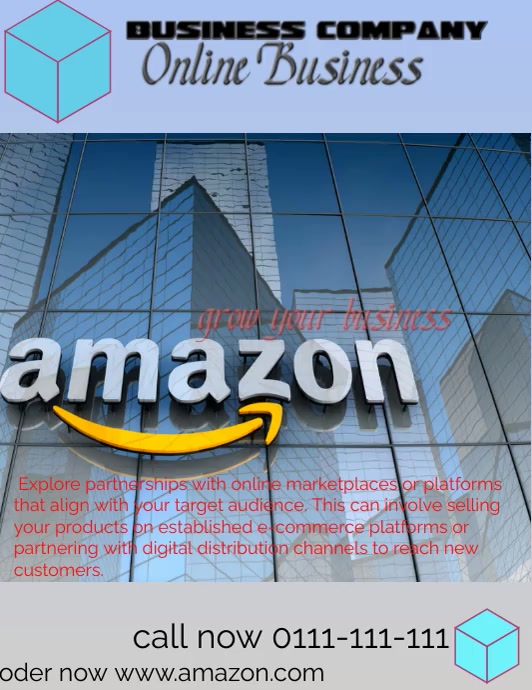 Amazon Template PosterMyWall