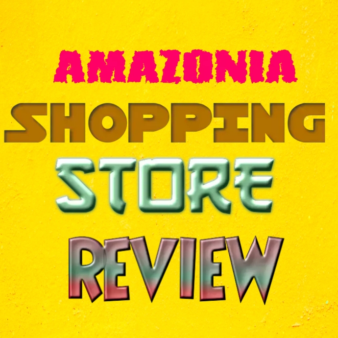 amazonia shopping store store review Template PosterMyWall
