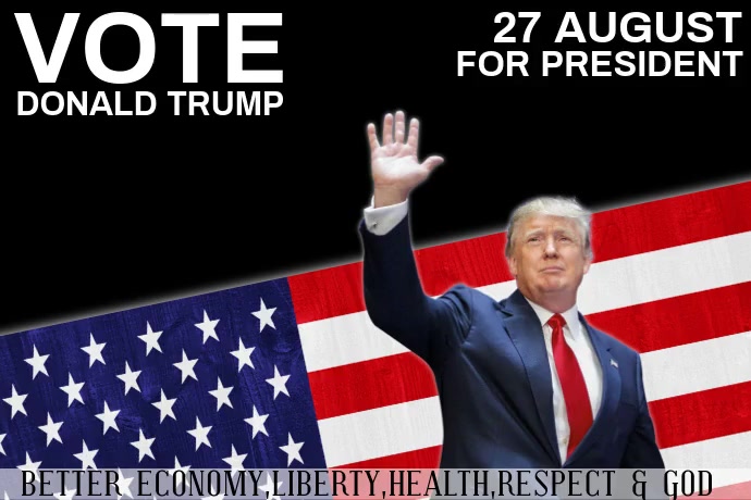 AMERICA AMERICAN campaign poster template | PosterMyWall