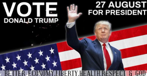 AMERICA AMERICAN campaign poster template Gedeelde afbeelding op Facebook