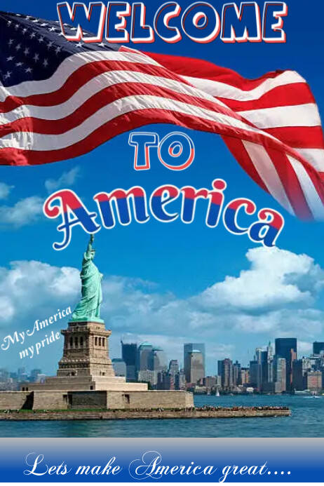 America Template PosterMyWall