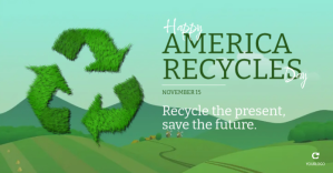 America Recycles Day Facebook Post Template