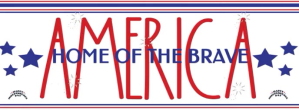 America Home of the Brave Copertina Facebook template