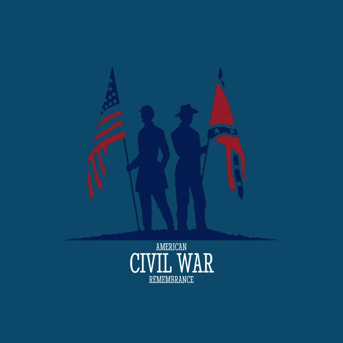 American Civil War Instagram Post Iphosti le-Instagram template