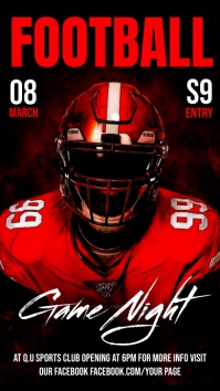 football Template | PosterMyWall