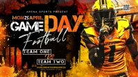 AMERICAN FOOTBALL MATCH DAY FLYER (1) Twitter Post template