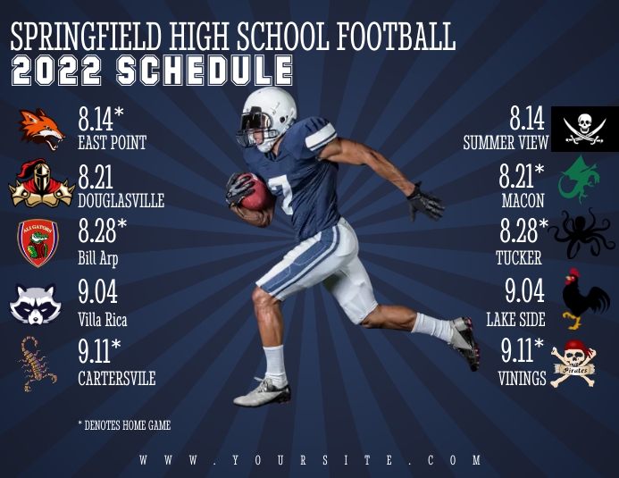 Columbia High School Football Schedule 2025