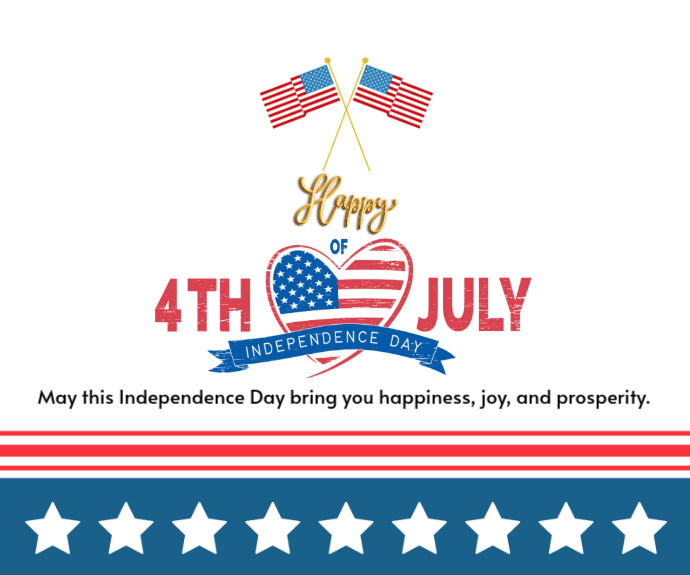 Copy of American independence day 4th of July | PosterMyWall