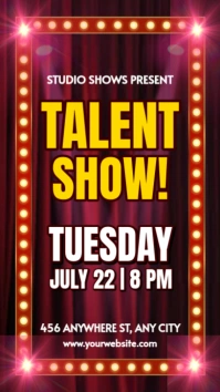America’s Got Talent Show 2025 Instagram Story Template