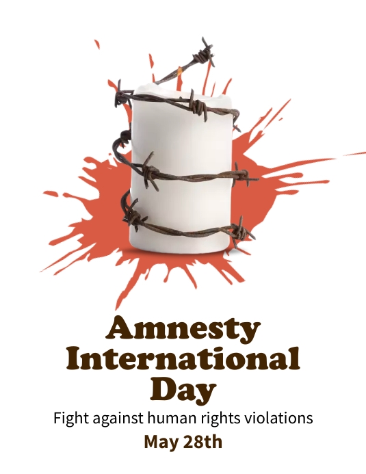 Amnesty International Day Template | PosterMyWall