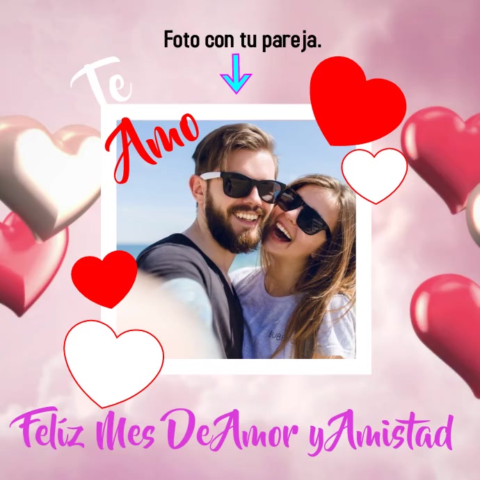 Amor y Amistad Template | PosterMyWall