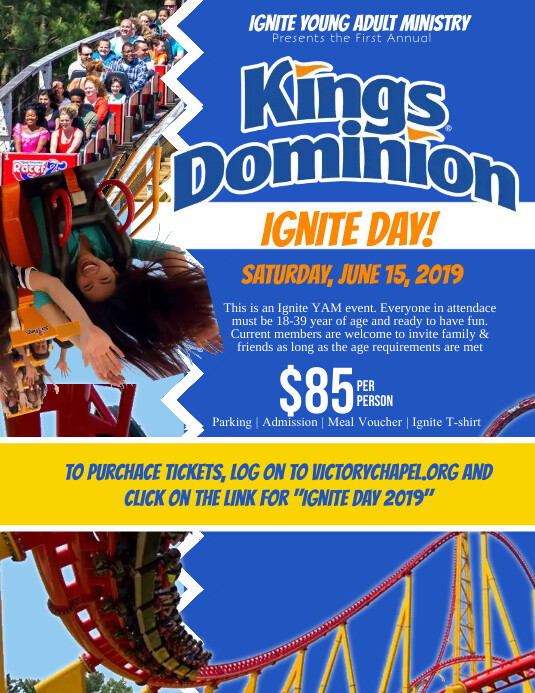 Amusement Park Flyer Template | PosterMyWall