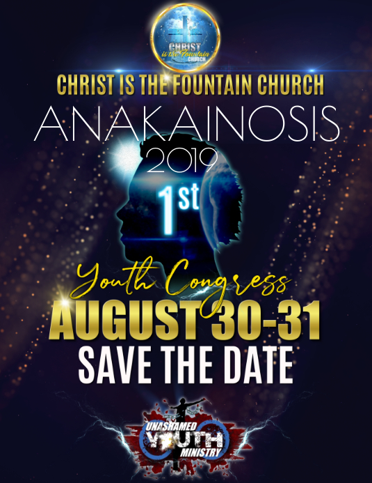 ANAKAINOSIS Flyer (US Letter) template