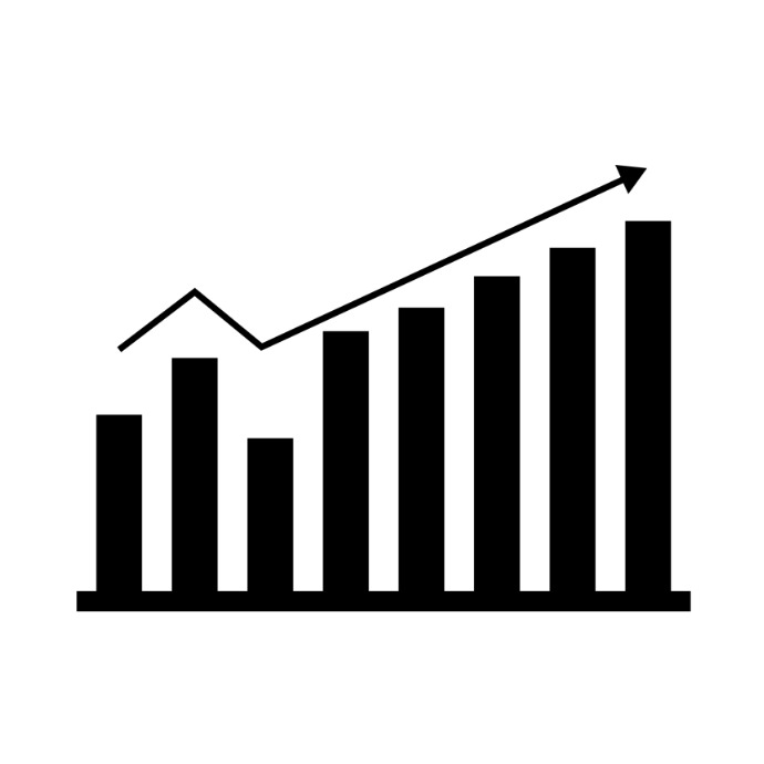 Analytic icon Logo template