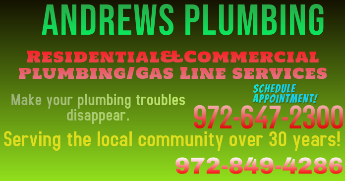 Andrews Plumbing Company Facebook Shared Image template