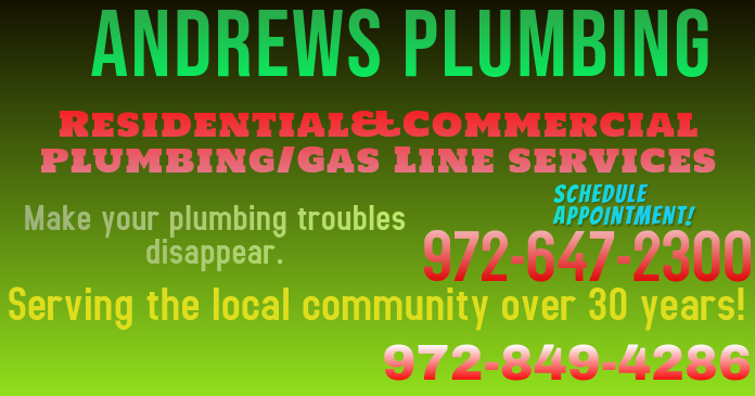 Andrews Plumbing Company Изображение, которым поделились на Facebook template