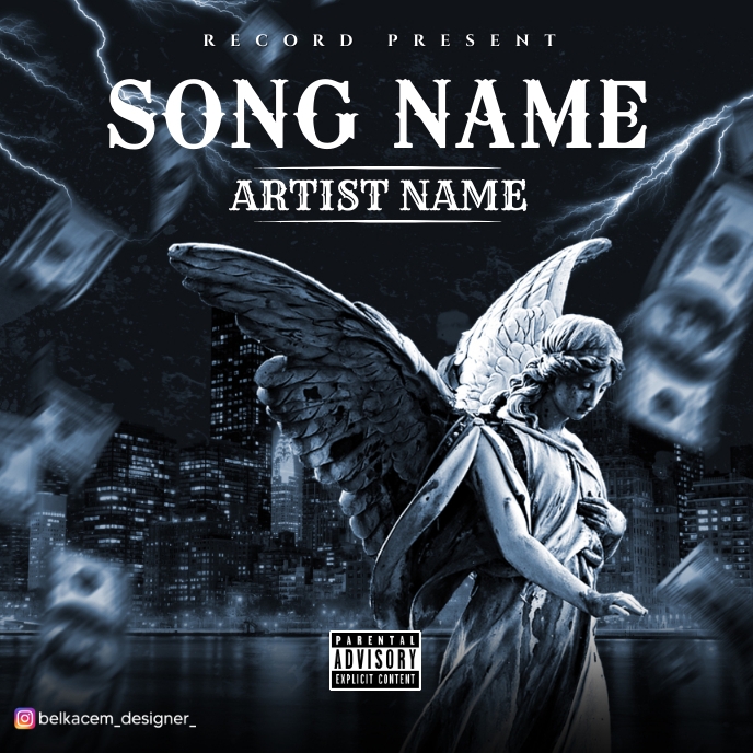 Copy of angel cover art maker | PosterMyWall