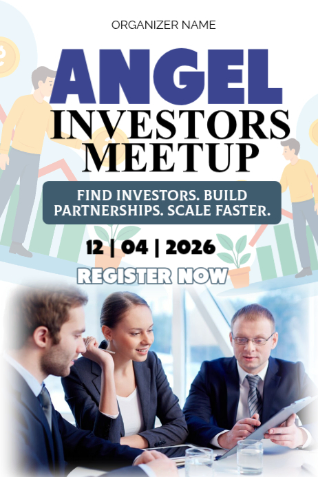 Copy of Angel investors meetup | PosterMyWall