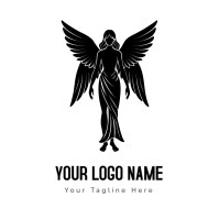 Angel Logo template
