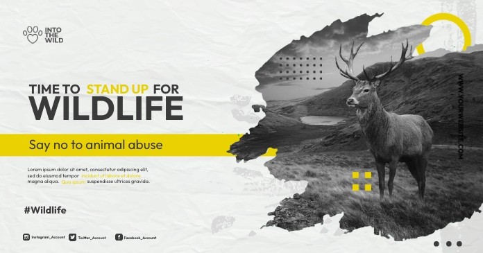 Animal Awareness Ads Template | PosterMyWall