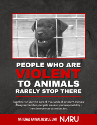 Create Free Animal Rights Posters | PosterMyWall