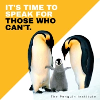 Animal rights Quote Instagram Post Template