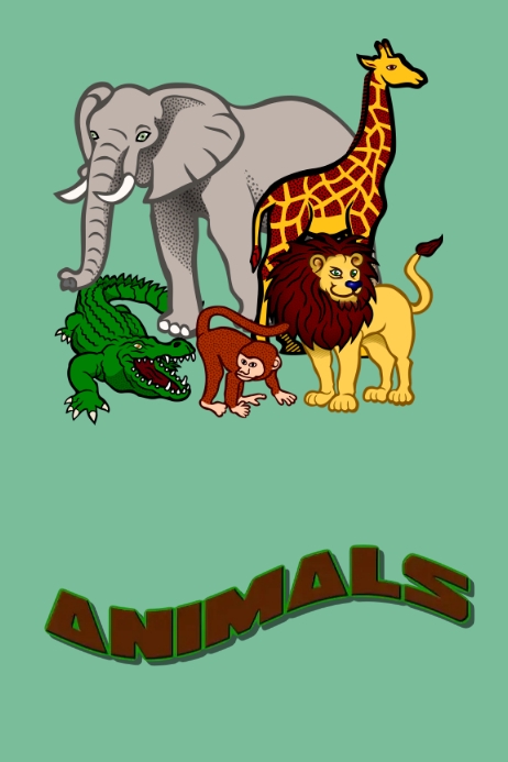 animals Template | PosterMyWall