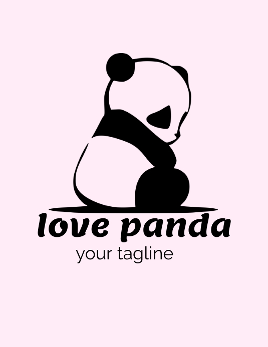 Panda Logo Design Template