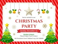 1 300 Christmas Invitation Customizable Design Templates Postermywall