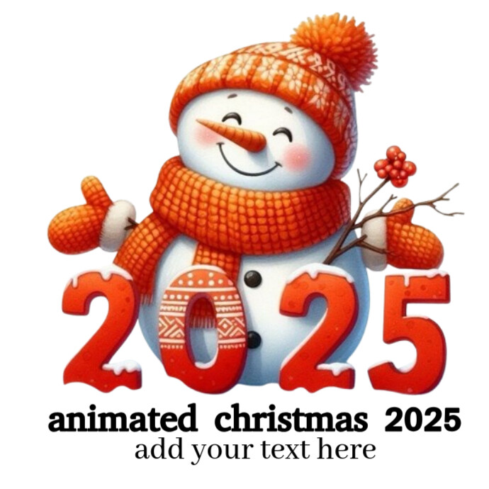 animated christmas santa Template | PosterMyWall