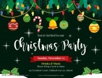 1 330 Christmas Invitation Customizable Design Templates Postermywall