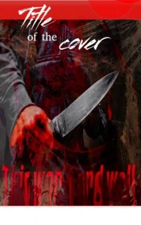 Animated Murder Mystery Blood Book Co Kindle/Book Covers template