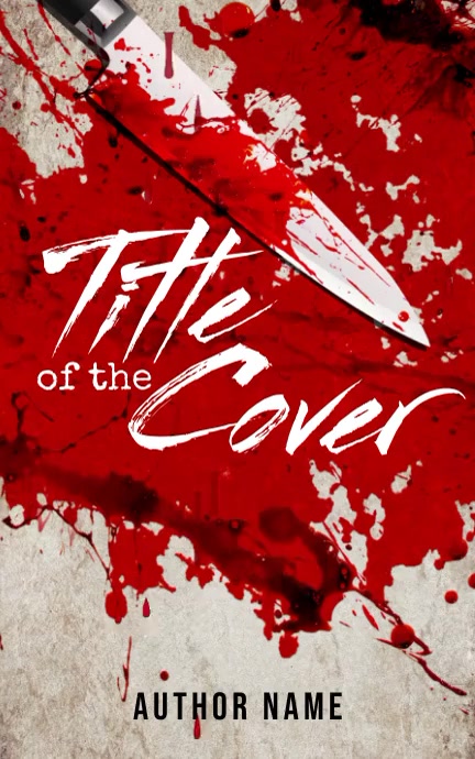Animated Murder Mystery Blood Book Co Template | PosterMyWall