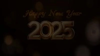 Animated New Year template Digital Display (16:9)