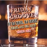 Animated Night Club & Bar Party Flyer Template | Modern DJ Event & Nightlife Promo Instagram 帖子