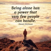 Animated Power Motivational Instagram Quote Post Carré (1:1) template