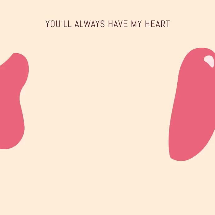 Animated Valentine's Day Quote Instagram Vide Wpis na Instagrama template