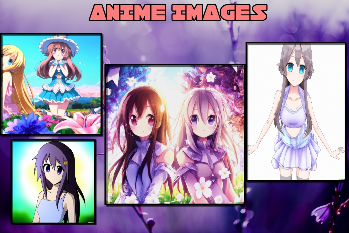 Display Anime Anime cover art display background Template | PosterMyWall