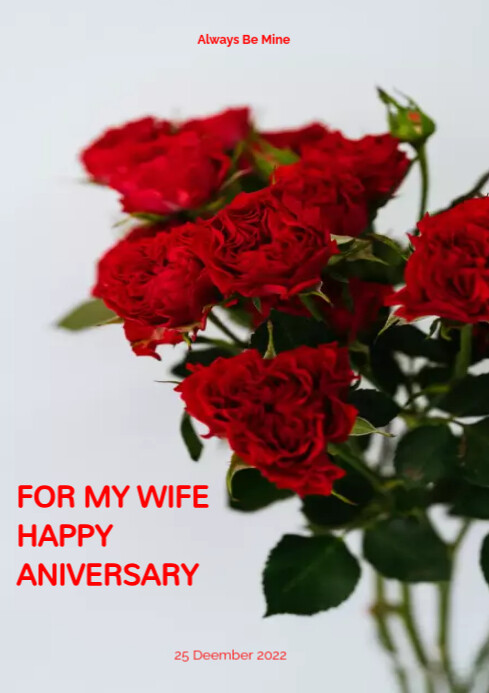 ANIVERSARY Template PosterMyWall