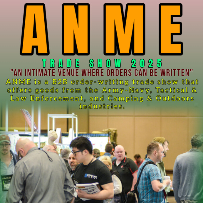 Anme Trade Show 2025 Instagram Post template